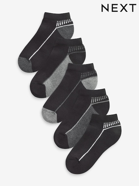 Monochrom - Cushioned Footbed Sports Trainers Socks 5 Pack (624660) | 10 € - 13 €