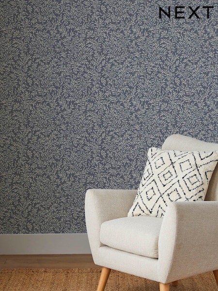 Emerald Ditsy Leaf 10m Wallpaper