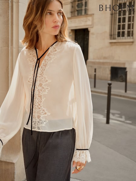 Ivory - Lace Blouse