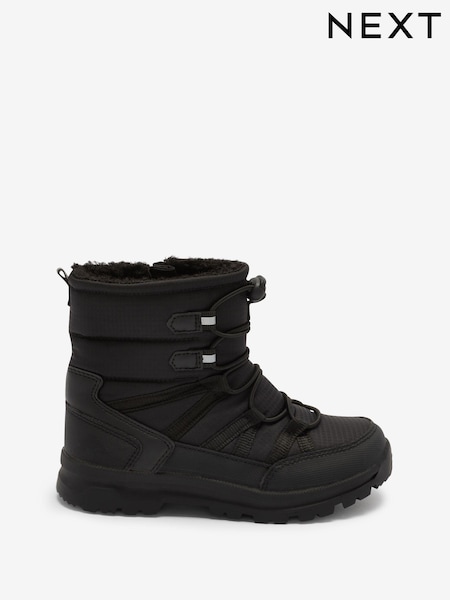 Black Waterproof Thermal Thinsulate™ Lined Boots (625368) | €13.50 - €16.50