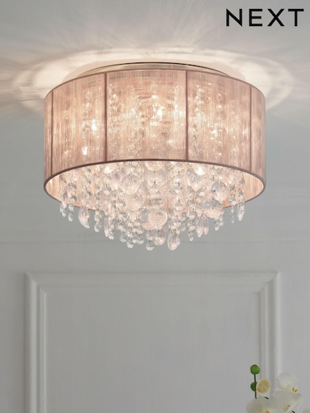 Pink Palazzo Flush Ceiling Light (625530) | €119