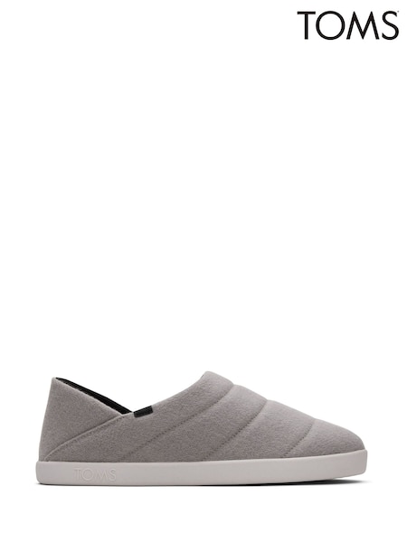 Grey - Regular Toms Ezra Slippers
