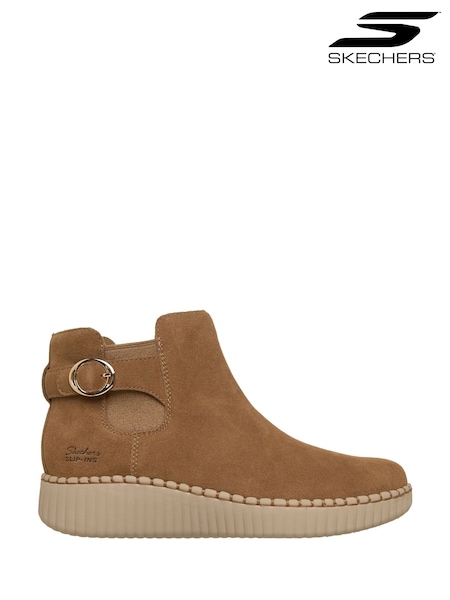 Brown - Skechers Wilshire Blvd Darling Moment Ankle Boots