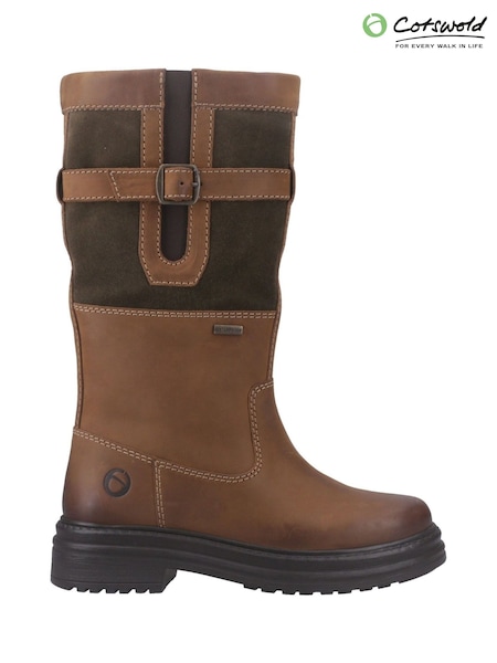 بني - Cotswolds Broadwell Mid Boots