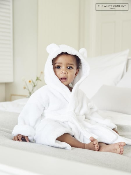 The White Company Baby 100% Cotton Robe (627004) | 139 QAR