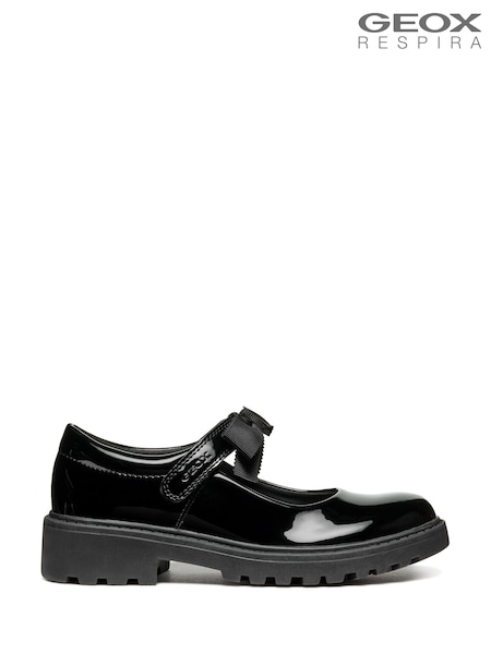 Black - Geox Casey Ballerina Shoes