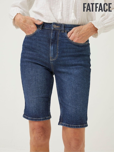 FatFace Blue Bisley Denim Bermuda Shorts (627440) | €27