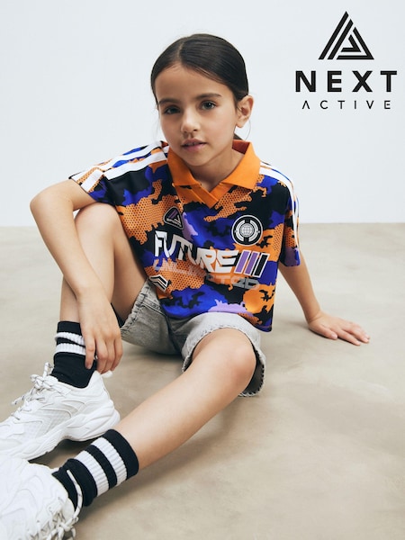 Purple/Orange Football Top (3-12yrs) (627504) | €5 - €6