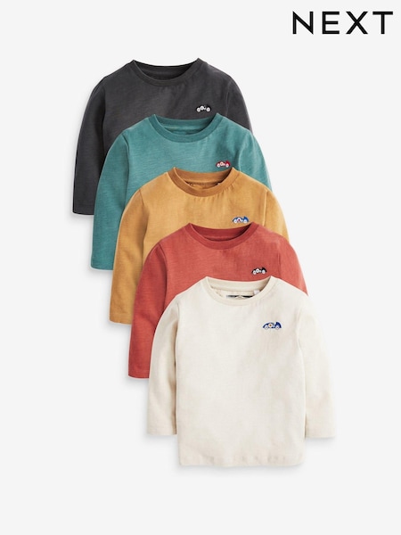 Mineral - Long Sleeve T-Shirts 5 Pack (3mths-7yrs) (627671) | 28 € - 33 €