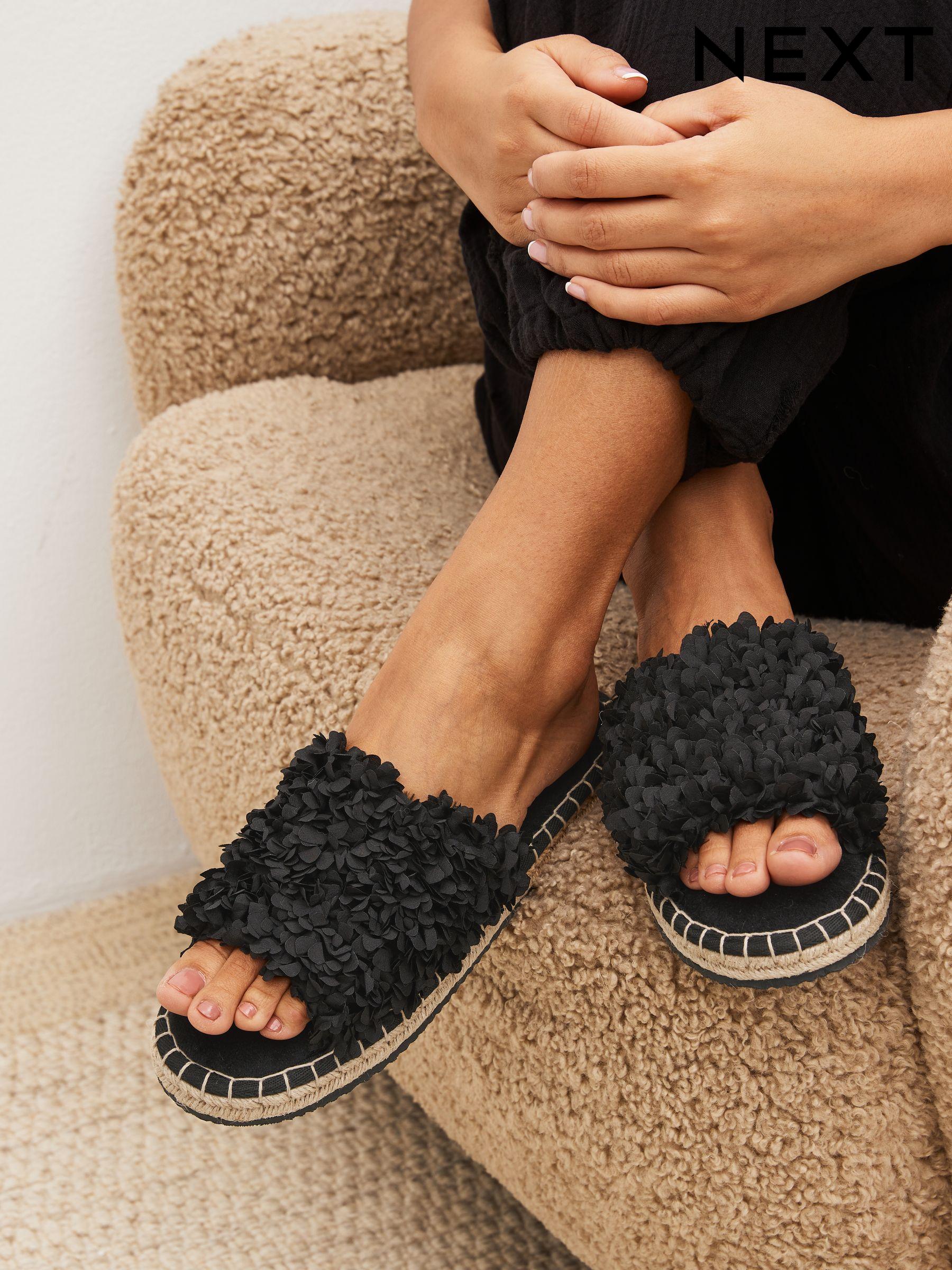 Women s Slippers Natural Regular Nightwear Next Luxembourg