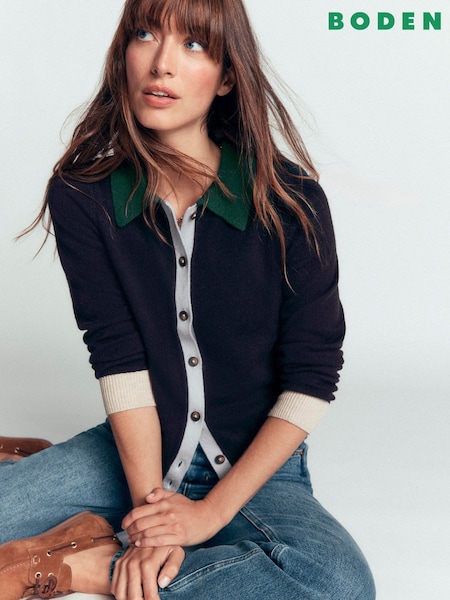蓝色 - Boden Ariadne Cardigan