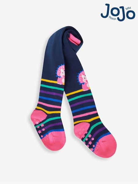 Jojo Maman Bébé Cotton Rich Dino Knee Tights (628093) | €15