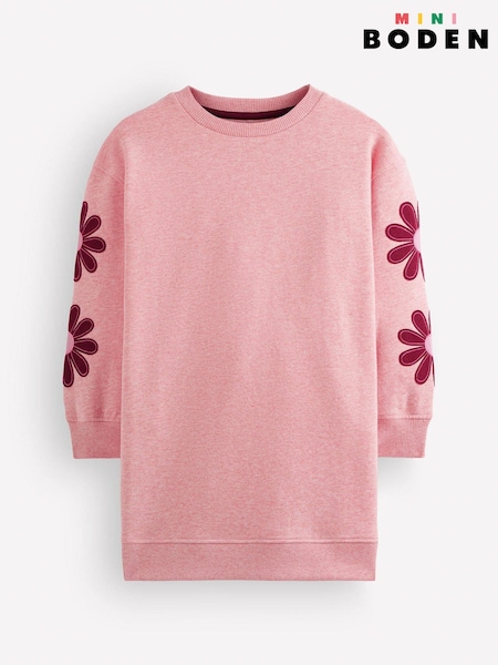 Pink - Boden Ami Relaxed Sweatshirt Dress