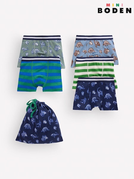 أزرق - Boden Boxers 5-pack