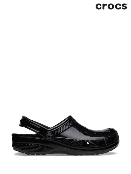 Negru - Saboți Crocs Classic High Shine (628477) | 178 LEI