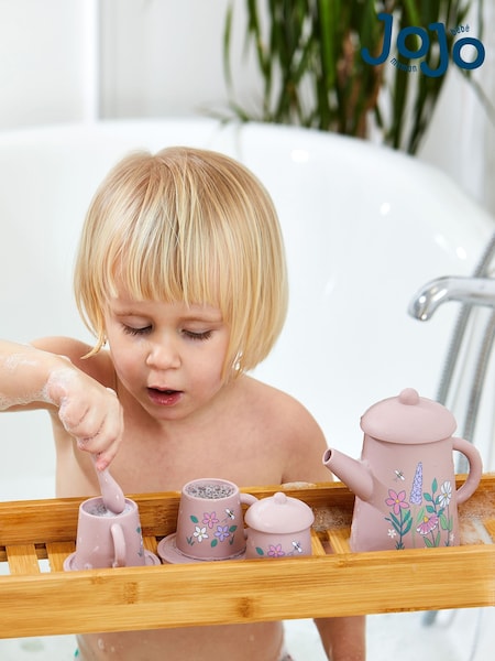 JoJo Maman Bébé Pretty Silicone Bath Toy Teaset (628536) | €31.50