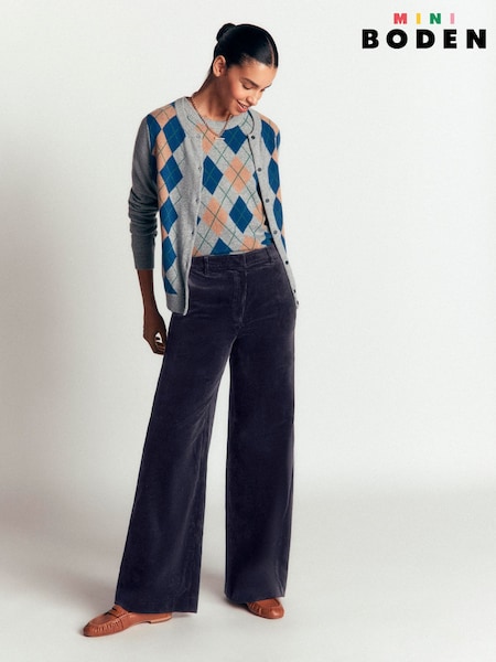 Blue - Boden Belgravia Cord Trousers