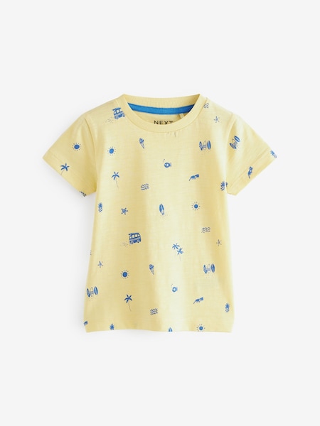Rumena - All-Over Print 100% Cotton Short Sleeve T-Shirt (3mths-7yrs) (629032) | € 3 - € 4