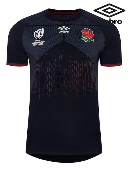 Umbro Navy England World Cup Kids Away Rugby Shirt (629220) | €34