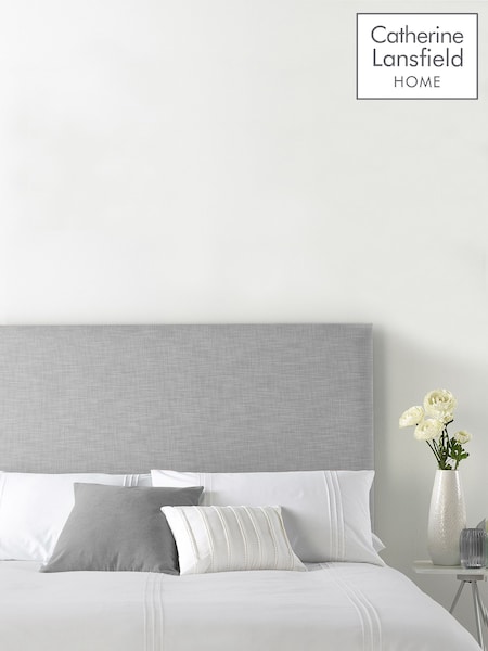 Catherine Lansfield Grey Headboard (629599) | €160 - €270