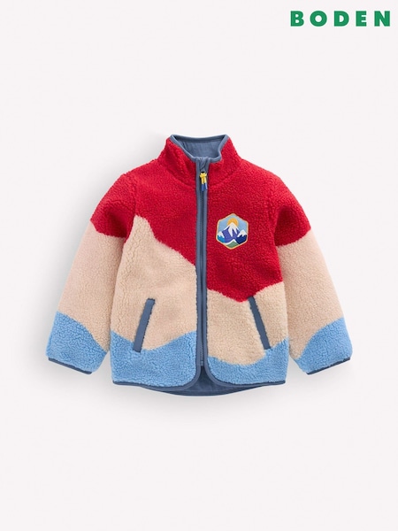 Orange - Boden Cosy Borg Jacket
