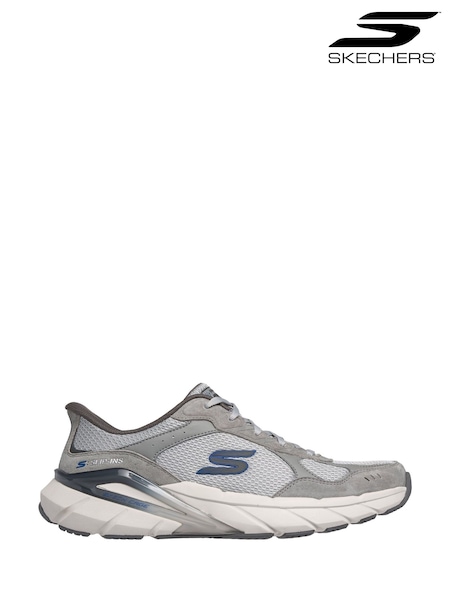 Grey - Regular Skechers Skech Cage Lexon Trainers