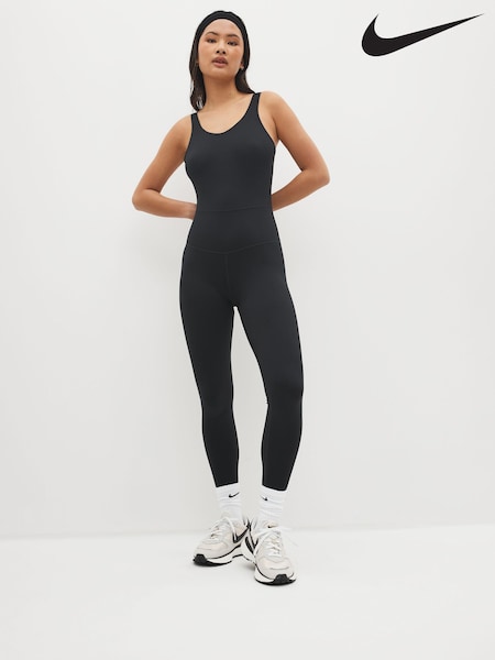 Nike Black One Unitard Bodysuit Jumpsuit (630803) | €39