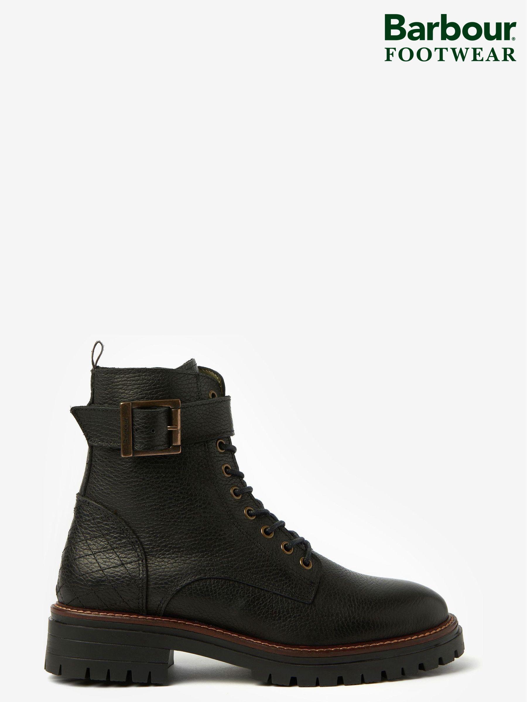 Barbour biker boots sales