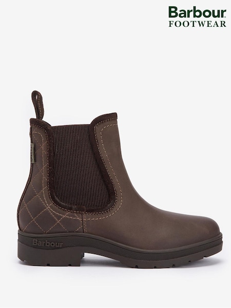 Barbour® Brown Birch Waterproof Chelsea Boots (632299) | 536 QAR