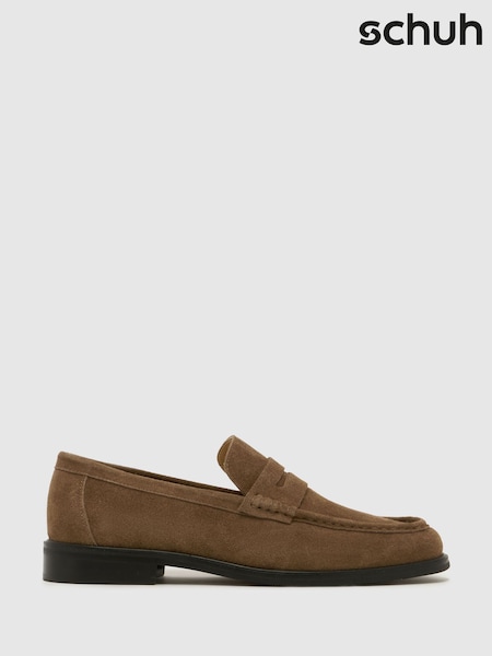 رمادي - Regular Schuh Raymon Suede Loafers