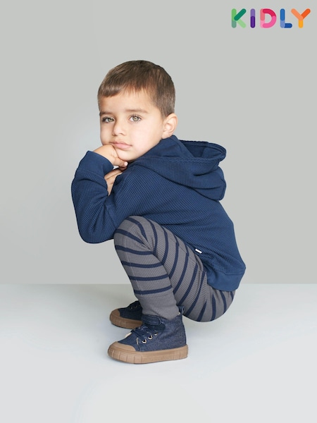 KIDLY Organic Waffle Hoodie (635152) | 91 LEI