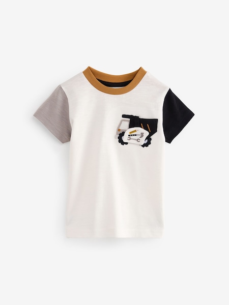 Bela - 100% Cotton Short Sleeve Pocket T-Shirt (3mths-7yrs) (635230) | € 4 - € 6