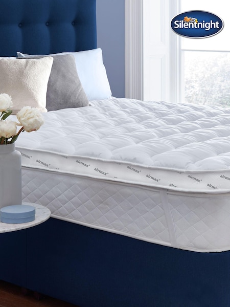 Silentnight White Airmax 800 8cm Mattress Topper (635418) | CA$128 - CA$200
