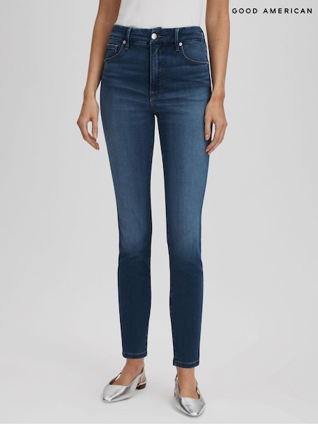 Good American Blue Good American Ultra High Skinny Jeans (636989) | SGD 267
