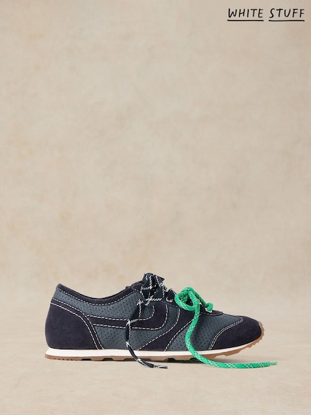 Blue - White Stuff Quinn Trainers