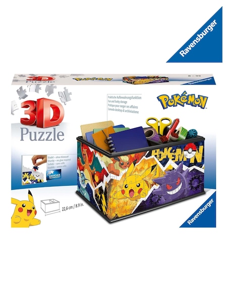 Ravensburger Pokemon Storage Box 3D 216 Piece Puzzle (637401) | €27