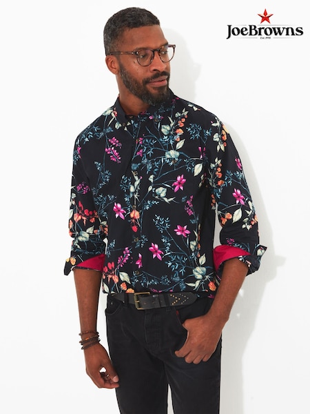 Joe Browns Black Pop of Colour Shirt (637682) | €27