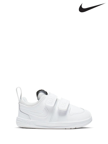 Nike White Pico Infant Trainers (637908) | € 19