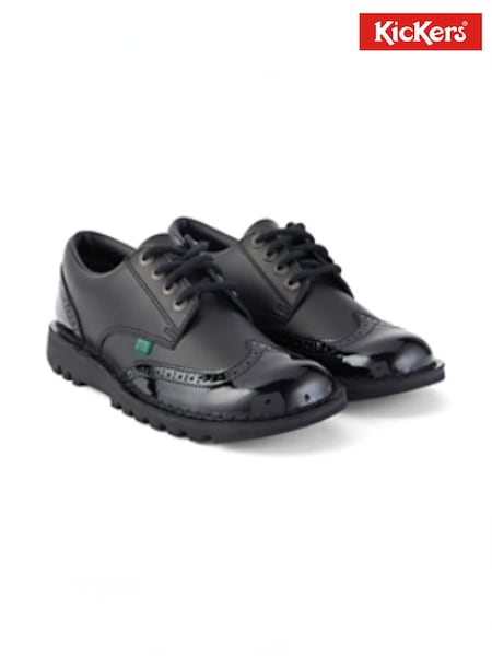 Kickers Black Lo Classic Brogues (637982) | €57