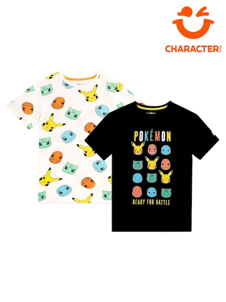 Character Pokémon 2 Multipack Short Sleeve 100% Cotton T-Shirt (638209) | 27 €