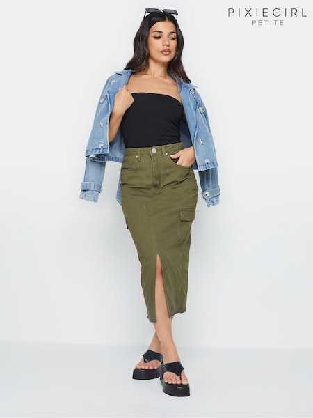 PixieGirl Petite Utility Pocket Skirt (638391) | 118 LEI