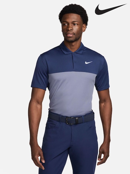 Nike Midnight Navy Victory+ Dri-FIT Golf Polo Shirt (638766) | €33