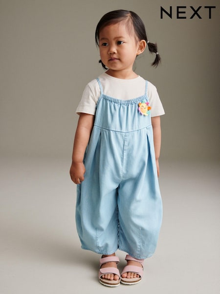 Denim Loose Playsuit (3mths-7yrs) (640254) | €10 - €11