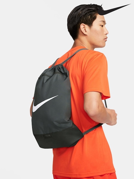 Nike Dark Grey Brasilia Drawstring Bag (640982) | kr257