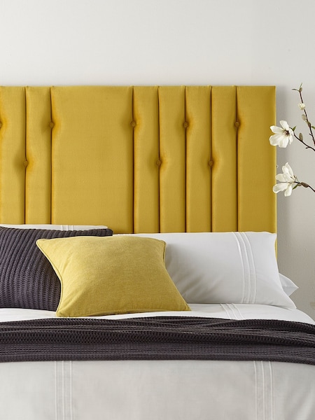 Catherine Lansfield Yellow Velvet Headboard (641722) | €161 - €268