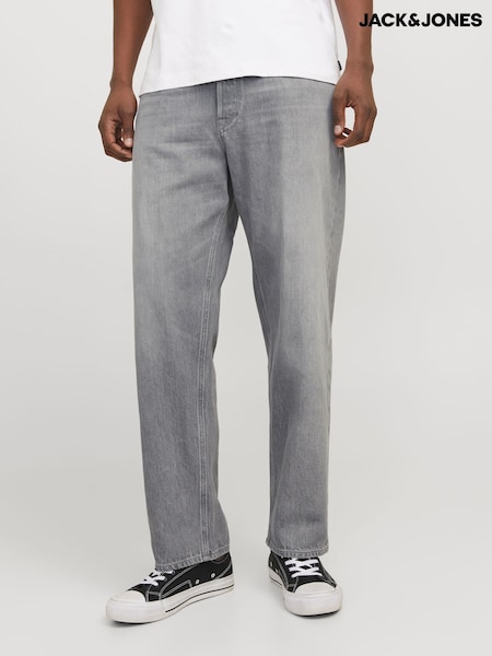 Γκρι - Regular Jack & Jones Loose Fit Eddie Jeans