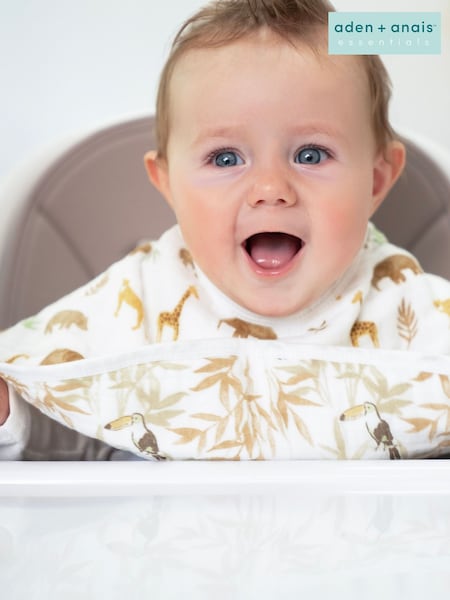 aden + anais Baby Essentials 100% Cotton Muslin Burpy Tanzania Bibs (642804) | 14 €