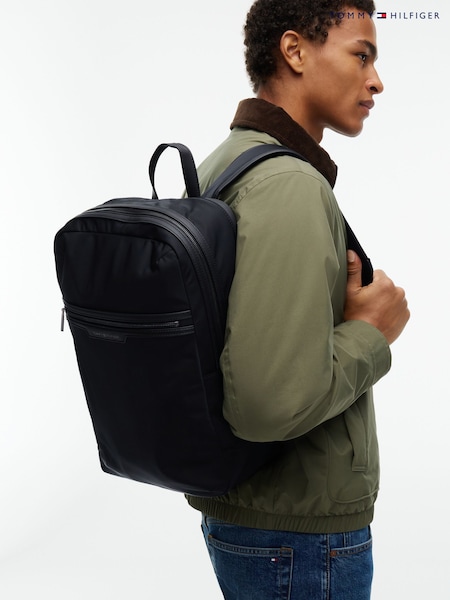 Black - Regular Tommy Hilfiger Tech Backpack