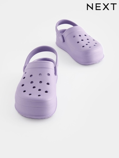Lila vijolična - Chunky Clogs (643448) | € 8 - € 10