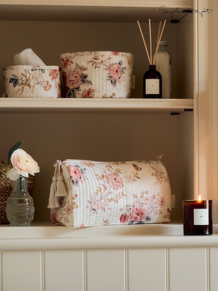 Sophie Allport Vintage Rose Makeup Bag